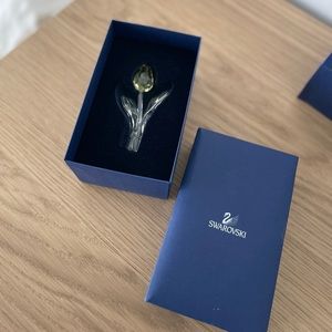 Swarovski Crystal Yellow Tulip